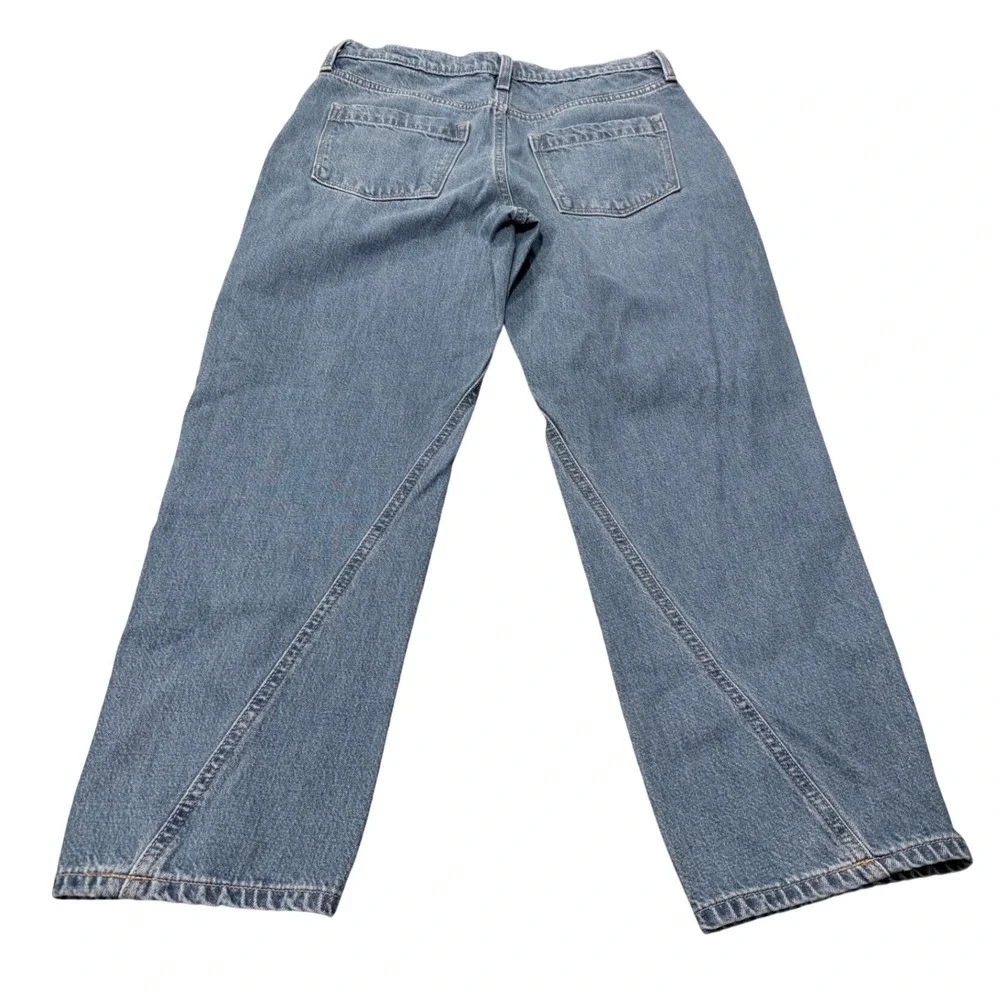 Banana Republic High-Rise Barrel Jeans Medium Wash‎ Blue 515700-00 Womens 29/8